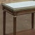 Louis XVI Mahogany Gallery Side Table With Carrara Marble Top For Sale - Image 9 of 17