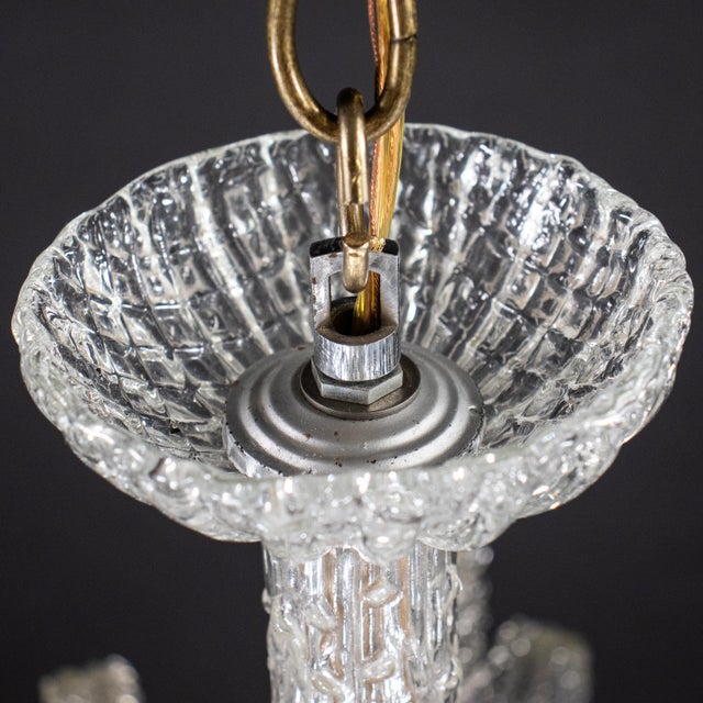 Ercole Barovier Important 1940s Medusa Murano Chandelier Attributed to Ercole Barovier For Sale - Image 4 of 18