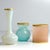 Opaline Glass Vases from Nason, 1960s, Set of 3 For Sale - Image 4 of 9