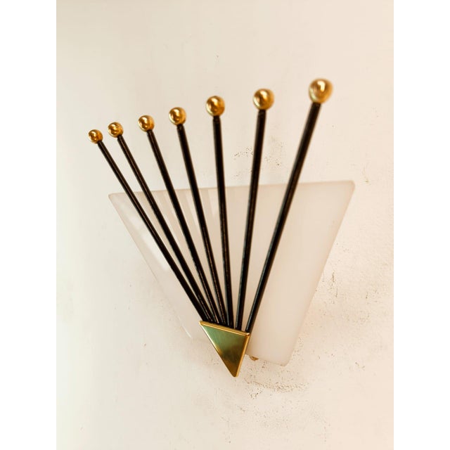 Arredoluce Fan Wall Light by Angelo Lelli for Arredoluce For Sale - Image 4 of 12