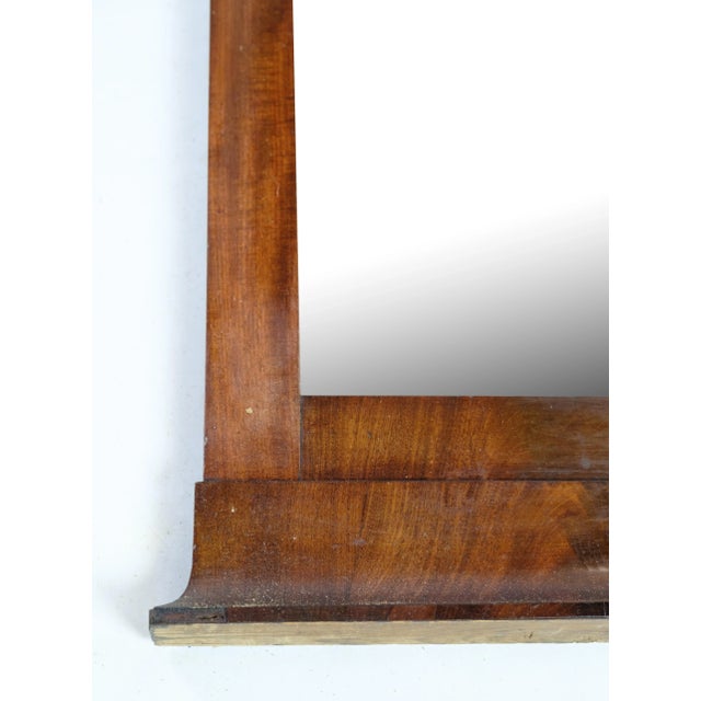 Mahogany Mirror, Denmark, 1880s For Sale - Image 4 of 9