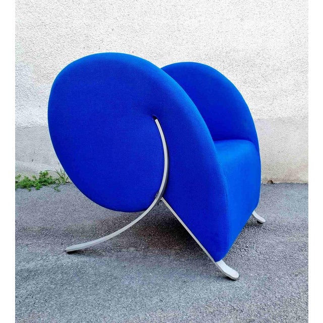Virgola Armchair by Yaakov Kaufman for Arflex, Italy, 1991, in Flawless conditions. Designed 1990 to 1999 This piece has...