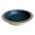 Blue Pheasant 12" Peacock Colored Ceramic Bowl For Sale