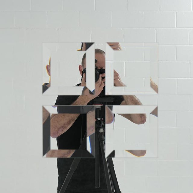 Square Mirror by Michel Martens, 1960s For Sale - Image 10 of 18