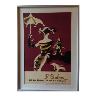 Vintage Dessitier French Exposition Poster For Sale
