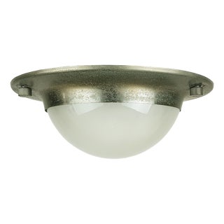 Tommy LSP6 Wall Lamp in Burnished Brass and Glass by Luigi Caccia Dominioni for Azucena, 1960s For Sale