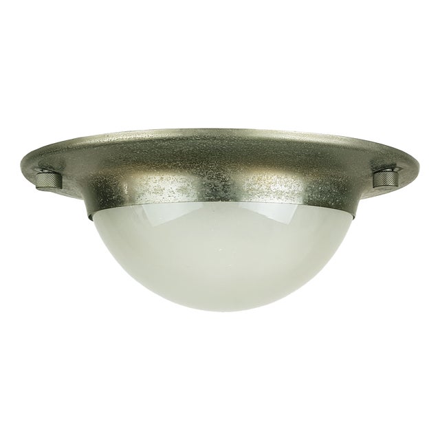 Tommy LSP6 Wall Lamp in Burnished Brass and Glass by Luigi Caccia Dominioni for Azucena, 1960s For Sale