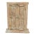 Antique Indian Reclaimed Wood Wall Cabinet / Window Frame For Sale