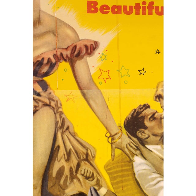 Paper Vintage “Panama Sal” Movie Theater Billboard Poster For Sale - Image 7 of 7