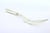 Silver Fish Serving Fork with Engraving Handle For Sale - Image 3 of 7
