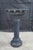 Late 19th Century Antique 19th C. English Cast Iron Corinthian Pedestal Urn Jardiniere Planter 28" For Sale - Image 5 of 7