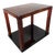 Faux Tortoise Shell Acrylic Custom Table For Sale