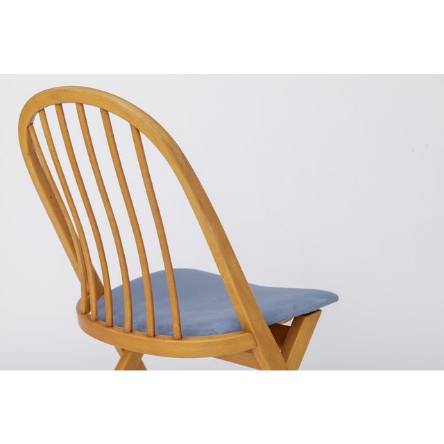 Vintage German Desk Chair in Beech, 1960s For Sale - Image 9 of 10
