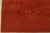 Gabbeh Rug 5’5” X 7’9” Red Wool Contemporary Hand-Knotted Carpet For Sale - Image 9 of 12