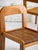 Wood Italian Post Modern Wood Slat Dining Chairs, a Set of 4 For Sale - Image 7 of 13