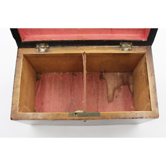 Late 18th Century English George III Period Tea Caddy Box For Sale - Image 9 of 10