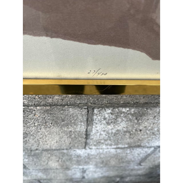 Mid Century Modern Mixed Media Abstract Wall Art by Harris Strong. Circa 1970s For Sale - Image 9 of 12