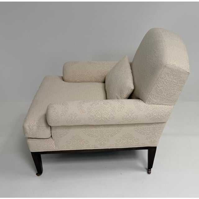 Classic Gentleman's Arm Chair- Rive Gauche Armchair For Sale - Image 9 of 16