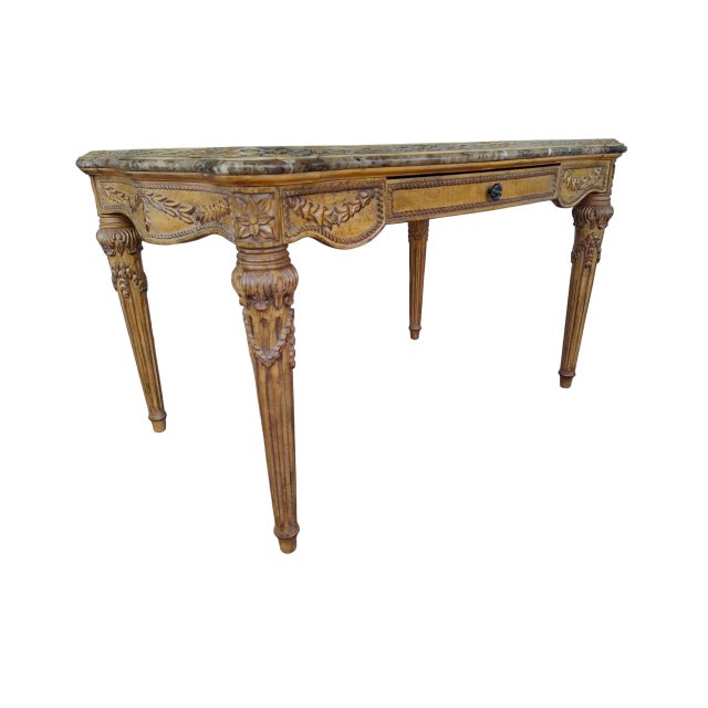 1990s Restored Schnadig French-Style Desk For Sale - Image 13 of 16
