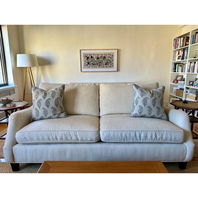 Wood Arhaus Paxton Sofa For Sale - Image 7 of 11