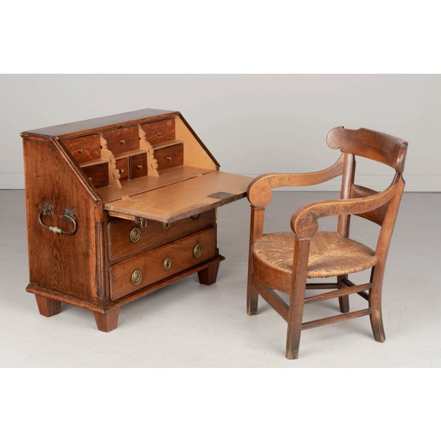 18th Century French Drop Front Child Size Desk For Sale - Image 4 of 13