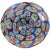 Early 20th Century Antique Murano Fratelli Toso Millefiori Flower Mosaic Italian Art Glass Teapot Sugar Bowl Cup Saucer Set For Sale - Image 5 of 6