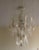 1970s Lucite and Chrome Waterfall Petal Chandelier For Sale - Image 9 of 9