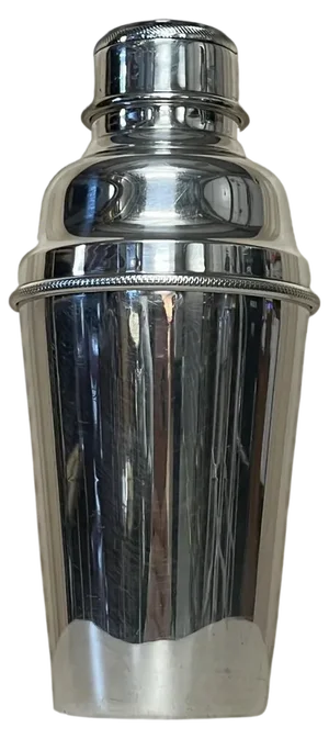 Antique Art Deco Silver Plated Cocktail Shaker from Asprey & Co London, 1920s
