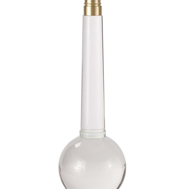 Regina Andrew Stowe Crystal Table Lamp For Sale - Image 4 of 8