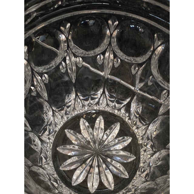 Glass Vintage French Crystal Ice Bucket, 1960 For Sale - Image 7 of 9