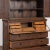 Highly Carved Pine Secretary From Denmark, Circa 1890 For Sale - Image 6 of 12