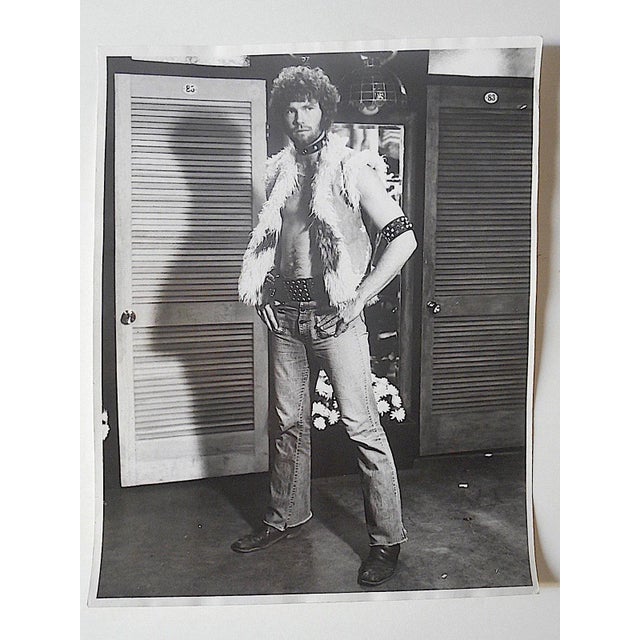 Original Mid Century Glossy Silver Gelatin Studio Photograph-Decked Out Hippie-8"x10"-1960's For Sale - Image 4 of 4