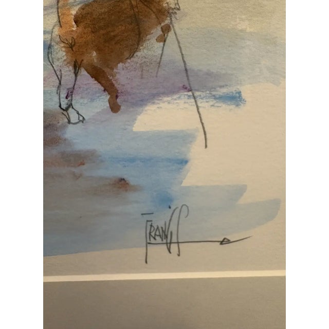 Realism Mike Francis (British), Study for 'Native New Yorkers' For Sale - Image 3 of 12