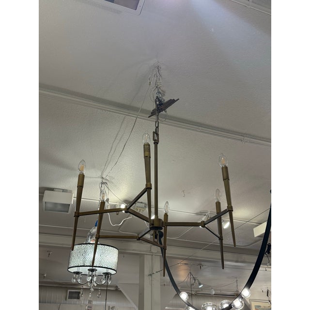 Modern Arteriors Home Auburn Chandelier For Sale - Image 3 of 12