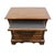 Stanley Furniture Solid Oak Rustic Early American 27" Three Drawer Nightstand 3413-80 For Sale In Kansas City - Image 6 of 15