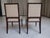 Beige Leather Side Chairs with Brass from the Hotel Baur Au Lac Zurich, 1980, Set of 2 For Sale - Image 10 of 18
