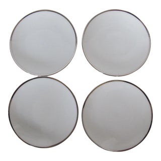 1960s Porcelain Coasters From Germany- Set of 4 For Sale