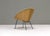 Velvet Circle Armchair, 1950s For Sale - Image 14 of 18
