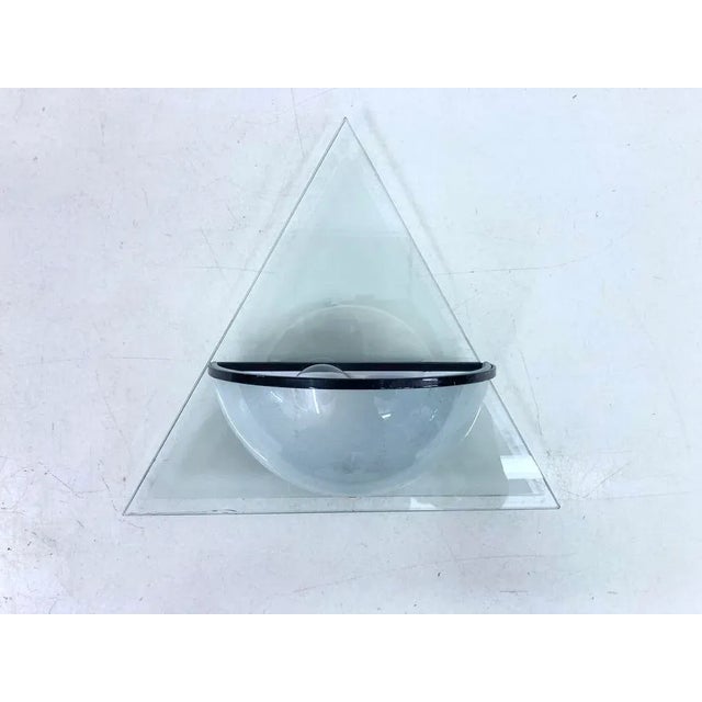 Glass Wall Lamps by Alberto Podesta, 1980s, Set of 2 For Sale - Image 13 of 15