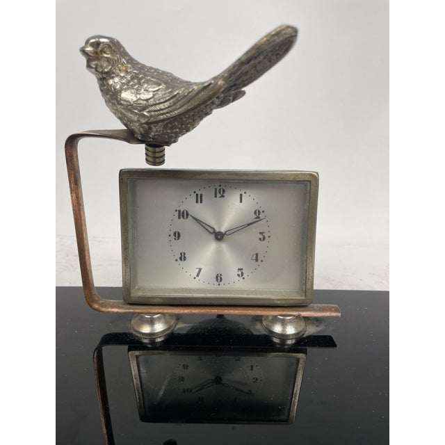 Pen Holder with Clock, 1920s For Sale - Image 4 of 7