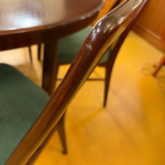Brown Koefoeds Hornslet Eva Dining Chairs Set of 6 For Sale - Image 8 of 12