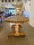 Wood Vintage French Racetrack Oval Dining Table For Sale - Image 7 of 12