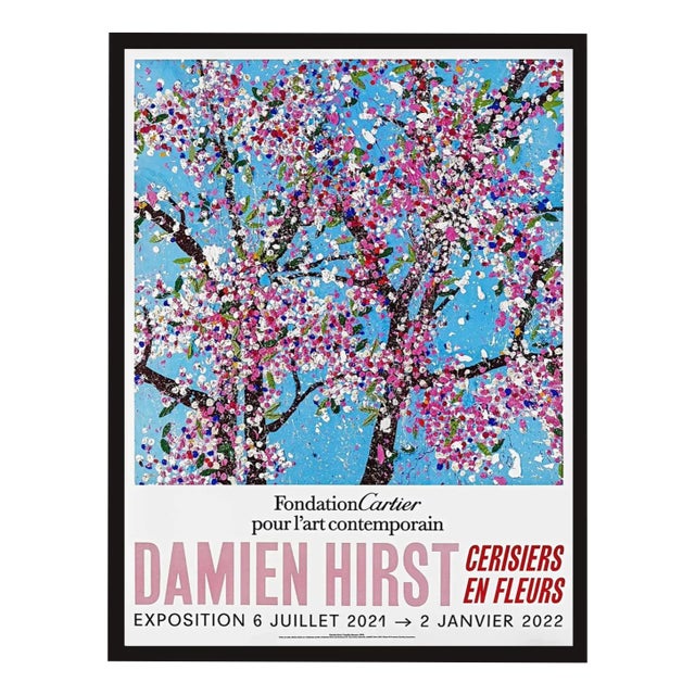 Damien Hirst, Cherry Blossoms, Poster, Framed For Sale