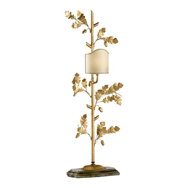 Chelsea House Oak Leaf Lamp, Left For Sale