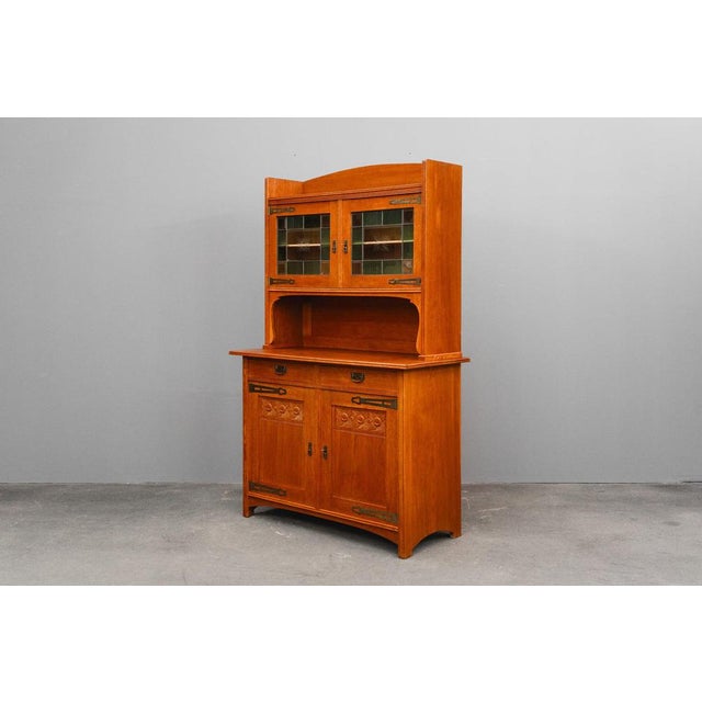 Art Nouveau Buffet in Oak, Early 20th Century For Sale - Image 4 of 18