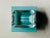 Vintage Tiffany & Co. Faceted Emerald Cut Crystal Paperweight With Blue Box For Sale - Image 9 of 18