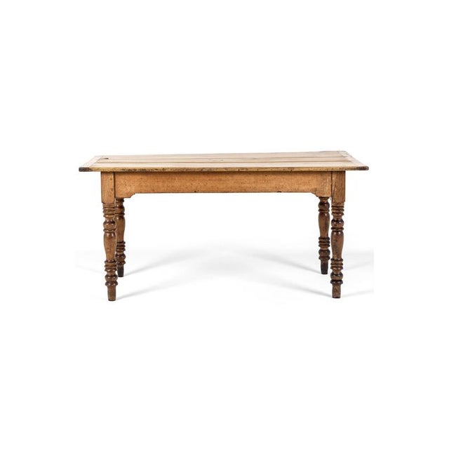 Pine Farmhouse Table, 19th Century For Sale - Image 3 of 15