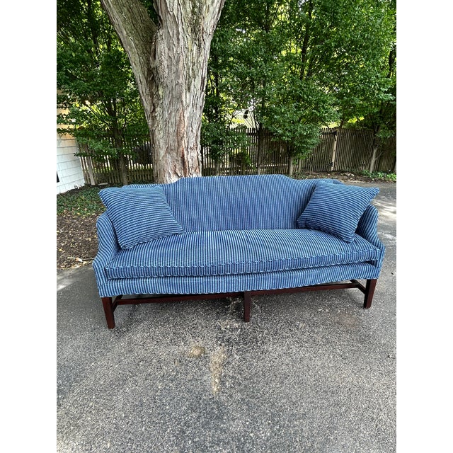 Hickory Chair Winterthur Estate Collection Bertrand Sofa For Sale - Image 9 of 9
