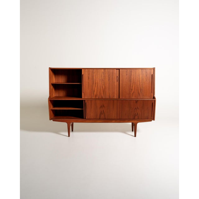 Vintage Danish Teak Sideboard, 1960s For Sale - Image 3 of 13
