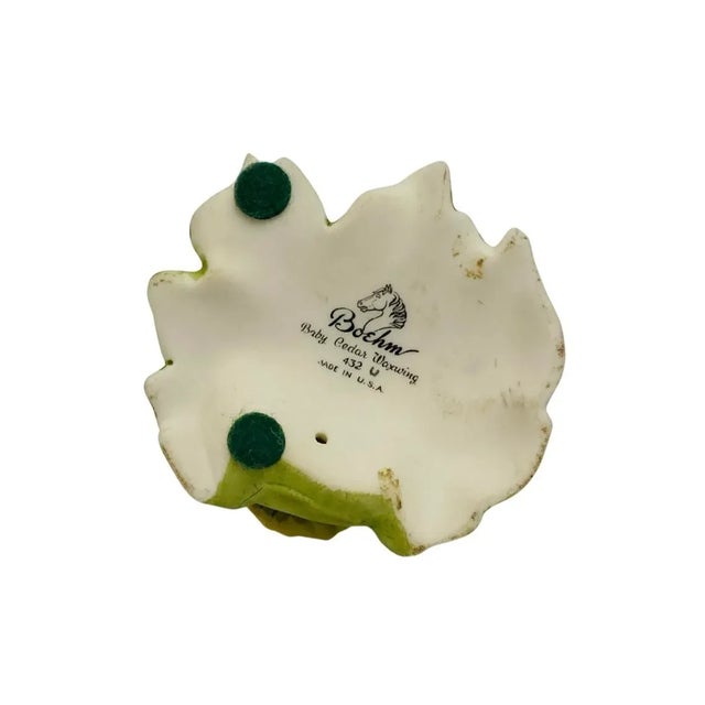 Vintage Boehm Porcelain Baby Cedar Waxwing Figurine #432u For Sale In Atlanta - Image 6 of 7